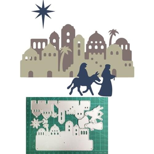 Metal cutting dies Pilgrim Camel cut die mold decoration Scrapbook paper craft knife mould blade punch stencils dies