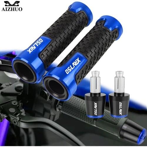 Handlebar Grips FOR HONDA XRV750L-Y AFRICATWIN 1990-2003 XRV750 Handle Bar Cap End Plug Motorcycle 7/8'' 22MM Handlebar Grips