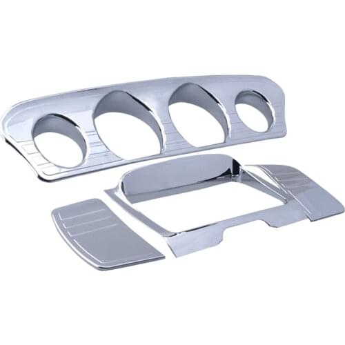 Speedometer Bezels Panels Stereo Trim Cover For Touring 2014-2018