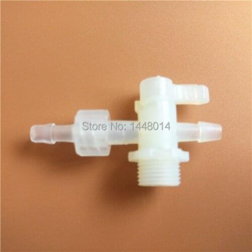 Inkjet printer spare parts Flora LJ3208K LJ320K LJ320P LJ320P LJ520 ink valve/3 ways cleaning device switch /Ink tube fittings