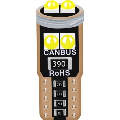 1Pcs T10 W5W WY5W 2825 Super Bright LED Canbus No Error Car Interior Reading Dome Lights Auto Parking Lamp Wedge Tail Side Bulb