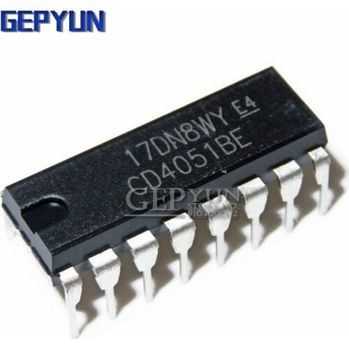 10PCS CD4051BE CD4051 DIP16 DIP Gepyun