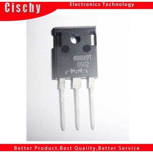 10pcs/lot MBR6045PT MBR6045 TO-247 45V 60A In Stock