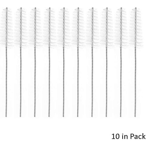 10PCS Cleaning Brush for Cleaning Hearing Aids and Earmolds White Color