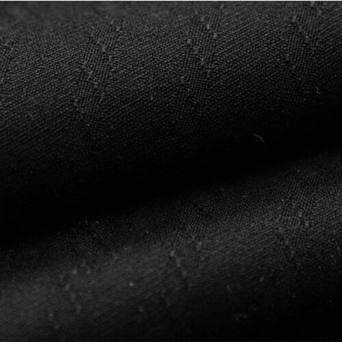 153cmx50cm good draping polyester cotton blend twill cloth yarn dye garment jacquard fabric for spring trousers skirt dress