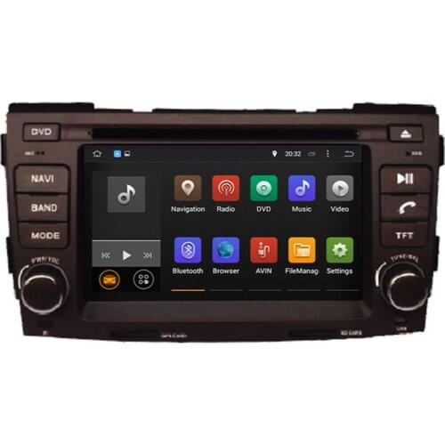 Android 10.0 4G+64G 6.2" Car Radio Stereo For HYUNDAI SONATA 2009-2010 Car GPS Navigation Multimedia DVD Player