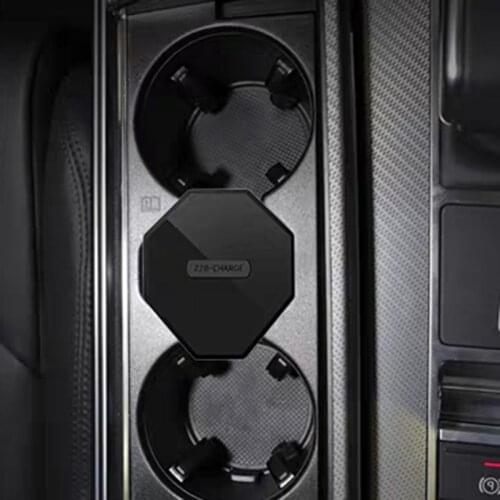 10W fast car QI wireless charger phone charger charging plate charging holder for Audi A6 C8 A7 2019 2020 2021 for iPhone 8 11