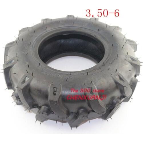 Good quality ATV mobility scooter black tire 3.50-6 mobility scooter tire include without inner tuber
