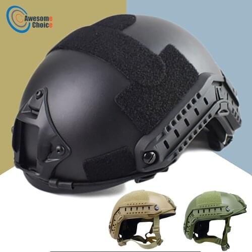 Quality Military Tactical Helmet Fast PJ Cover Casco Airsoft Helmet Sports Accessories Paintball Fast Jumping Protective