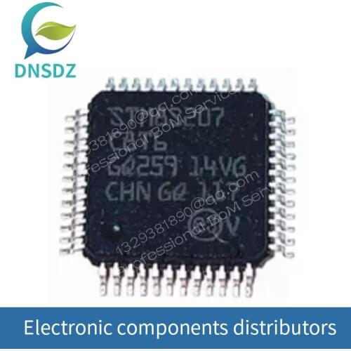 STM8S207C8T6 STM8S207 LQFP-48 24MHz 64KB flash memory 8-bit microcontroller 100%New 1Pcs