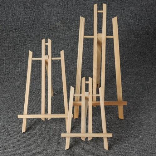 New Tabletop Wooden Easel H-Frame Stand Sketch Easel 30cm/40cm/50cm For Artist Painting Drawing Craft Easel Art Supplies