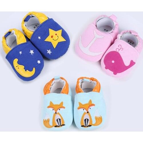 Newborns Baby Shoes Kid Girls Boy First Walkers Soft Infant Toddler Shoes Cute Flower Soles Crib Shoes Footwear for Newborns