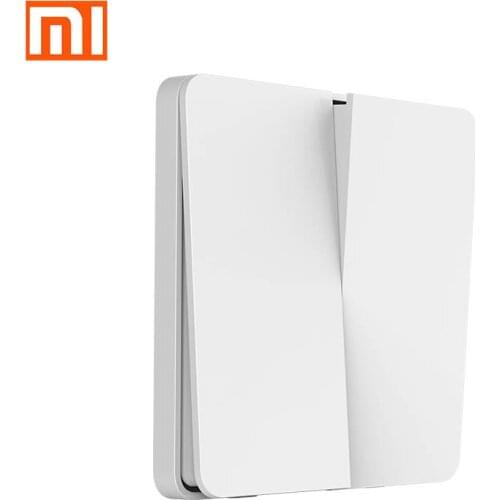 Original Xiaomi Mijia Wall Switch Controls Traditional and Smart Lights / Single Control Dual Control / Security / Wall Switch