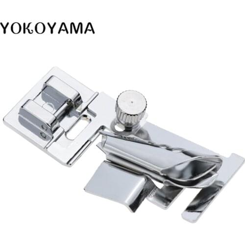 YOKOYAMA Hemmer Presser Foot Sewing Machine Parts Fast Pack Bar Pressing Foot Fit Fits Brother/Janome/Feiyue Sewing Parts