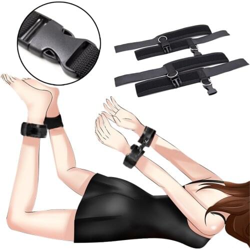 BDSM Bondage Sexy Sex Toys For Shop Couple Women Erotic Leg Cuffs Slave Restrained Handcuffed Body Binding Sex Toys Adults Game
