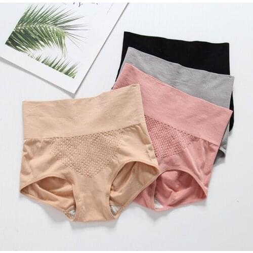 Warm Palace Honeycomb Women Panties - Quality Cotton Maternity Casual Fashion intimates Ultra-thin Seamless Briefs Underwear New