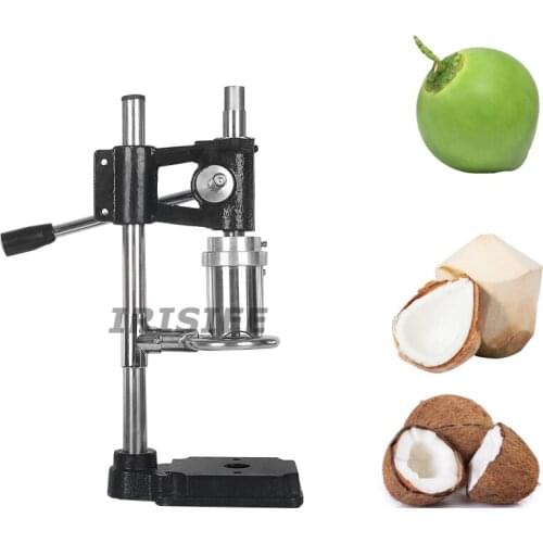 Stainless Steel Green Coconut Opening Devices Punching Machine Puncher Opener Drilling Tool Drill Durable Drille
