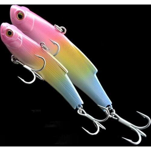 Ufishing Japan Fishing Lure Pike VIB Bass 7cm/16g Artificial Bait 1Piece/Lot 3D Wobbler