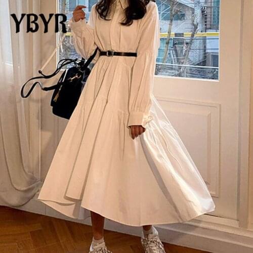 YBYR Fashionable Shirt Dresses