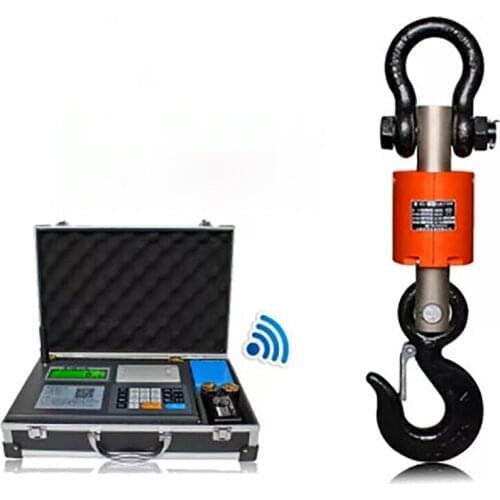 10T Wireless printing crane scale Industrial lifting Scale Electronic Hanging Crane Scale driving scale with Printing instrumet