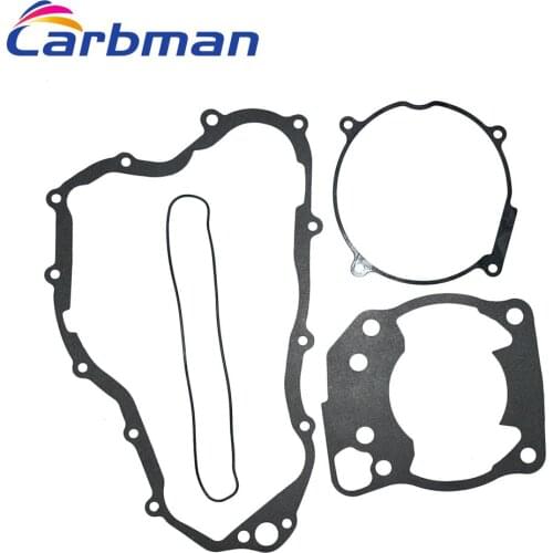 Carbman One Set Complete Gasket Kit Top And Bottom End Engine For Honda CR250R 1992-2001 Gasket Kit Engine Set