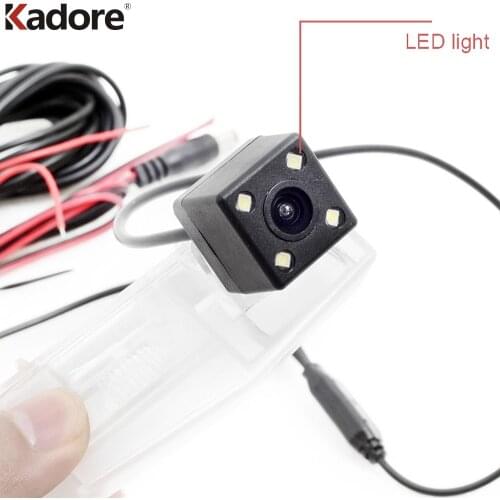 For Toyota RAV4 RAV 4 2016 2017 2018 Car Rear View Camera Backup Reversing Parking Camera CCD Monitor 4 LED Night Vision