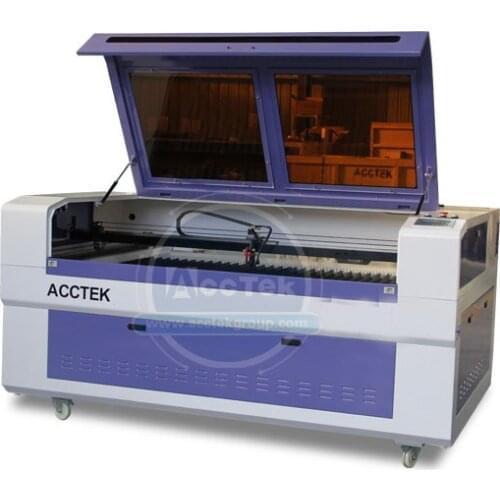 Fractional co2 laser router home double co2 laser head nonmetal cutting acrylic plywood cnc laser engraving machine