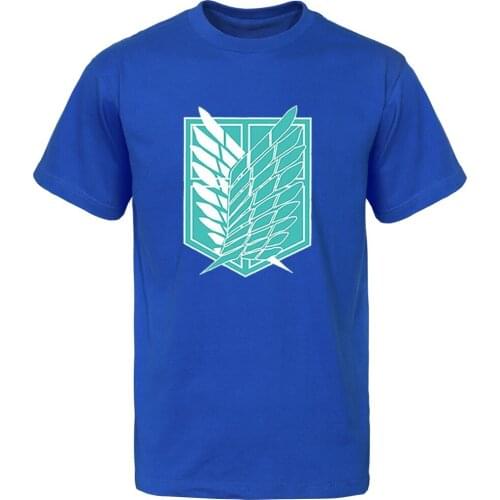 Japanese Anime Attack On Titan T Shirt For Men Tshirt Cotton Graphic T-shirt T Shirts Camisas Summer Tops Black Short Sleeve Tee