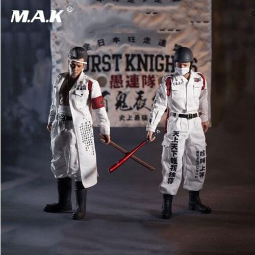 Collectible AT028/AT029 1/6 Scale Japanese Mob Bousouzoku Double Dolls Full Set Action Figure Model for Fans Holiday Gifts