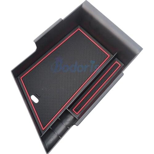 Central Armrest Glove Storage Box Tray Console Container Case Car Organizer For Hyundai Elantra CN7 2020 2021 Auto Accessories