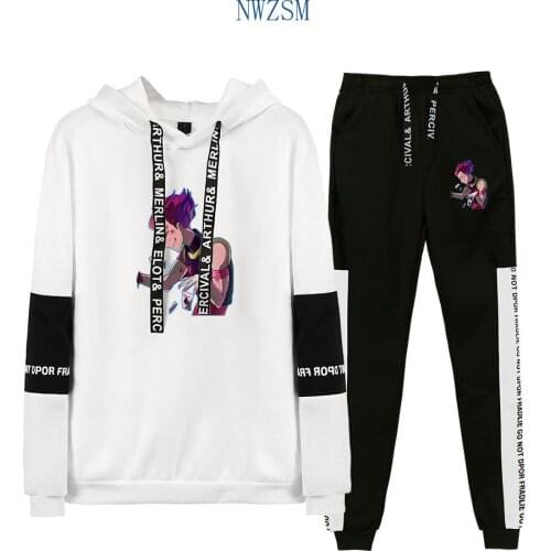 Anime Hunter X Hunter Hisoka Men Tracksuit 2 Piece Set Casual Hoodies Sweatshirt and Pants Sportswear Joggers Men Sets