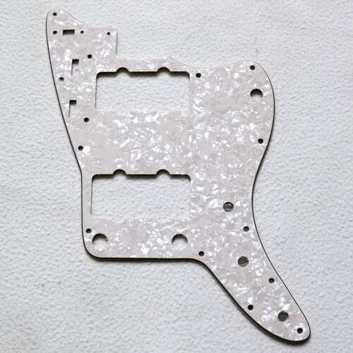 Free Shipping vintage white pearloid Jazzmaster guitar pickguard for vintage jazz master guitars