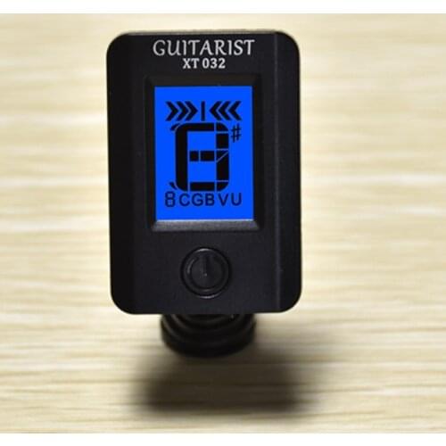 Professional LCD Display Screen Rotatable Clip-on Guitar Tuner Bass Violin Ukulele Universal Tuner Instruments Accessories