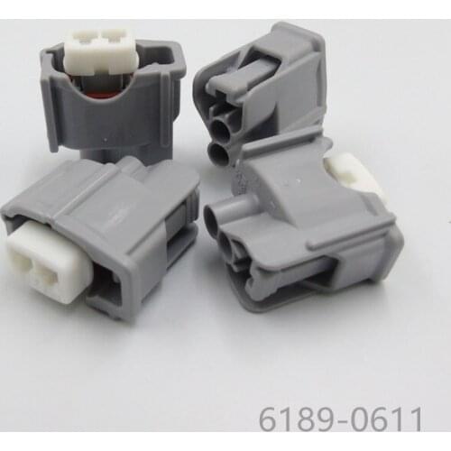 5pcs/lot 2 Pin/Way E85 850cc Fuel Injector 1001-87F90 Connector Plug For New Toyota Supra 1jzget 2JZGTE Engine Motor 90980-11875