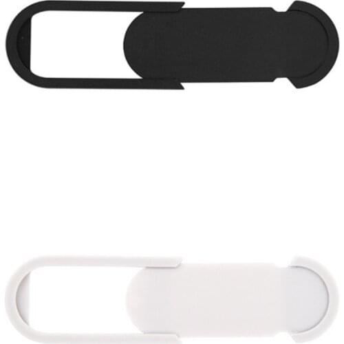 2mm/0.07" Ultra-thin Webcam Covers, 6 Pieces Web Camera Privacy Blockers (White/Black Optional)