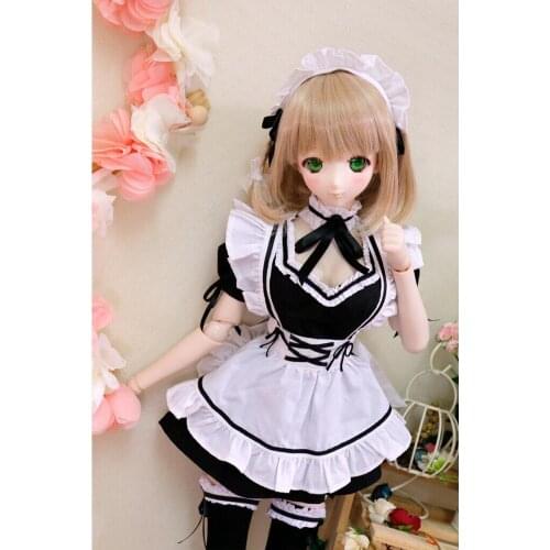 [wamami] Maid Dress For 1/4 MSD 1/3 SD DD AOD LUTS VOLKS Doll Dollfie Outfits