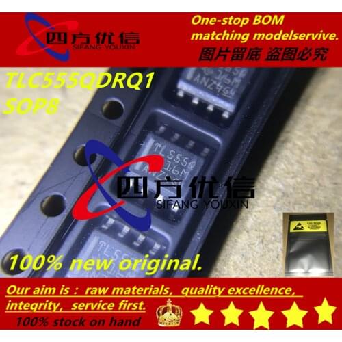 100% new original (10PCS) TLC555QDRQ1 TL555Q SOP8