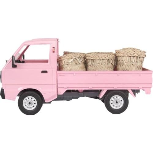 6pcs 1/16 Miniature Baskets Straw for 1:10 RC WPL D12 Car Decoration