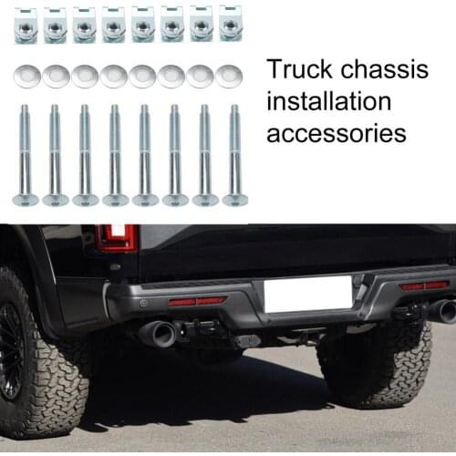 Anti-rust Iron Truck Bed Mounting Hardware Bolts Kit W708605S436 W709424S901 for Ford F-150 F-250 Auto Replacement Parts