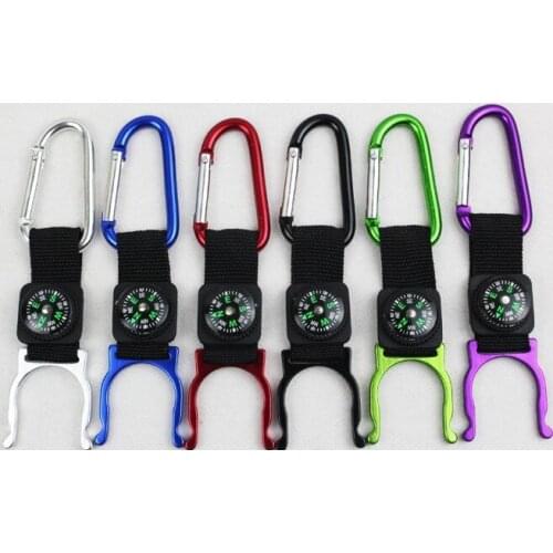 Mineral water bottle clasp, beverage bottle clasp with compass, No.6 quick hanging in stock