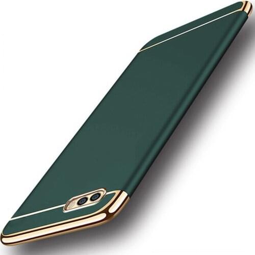 Luxury Plating 3 in 1 Phone Case For Huawei P40 P30 P20 Lite Mate 30 20 Pro Honor 9 10 20 Lite 9i 10i 20i 8X PC Hard Cover Case