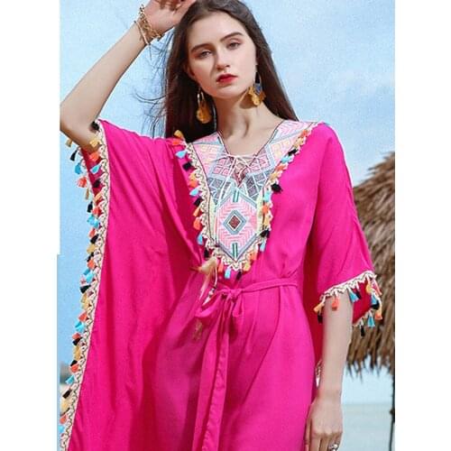 Elegant Dress Casual Fashion Women Spain Desigual Bohemian Maxi Loose Sandy Beach 2021 Sexy Bandage Sexy Birthday Dresses Y2k