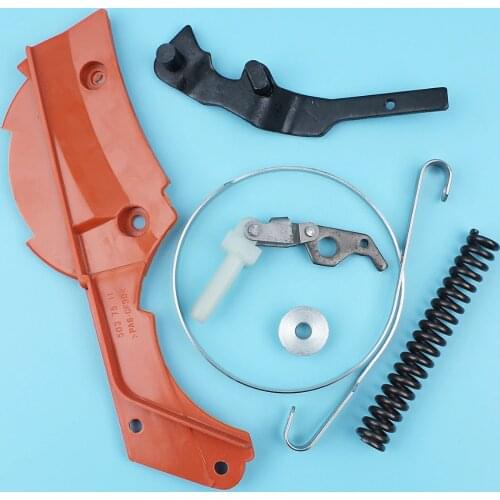 Chain Brake Cover Lever Spring Band Knee Joint Bushing Sleeve Kit For Husqvarna 362 365 371 372 Chainsaw