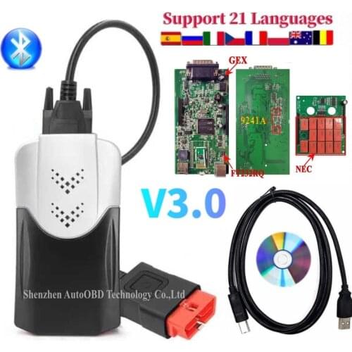 Latest 2018.R0 OBD2 Diagnostic New VCI V3.0 PCB VD DS150E Cdp for Delphis Vd Tcs Cdp Pro Code Reader compatible Repair Scanner