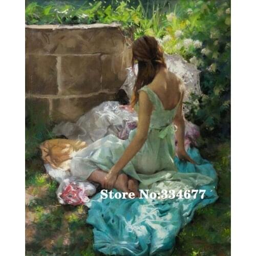 New Beauties in the garden Embroidery Needlework 14CT Counted Unprinted DIY Cross Stitch Kits Handmade Art Wall Decor