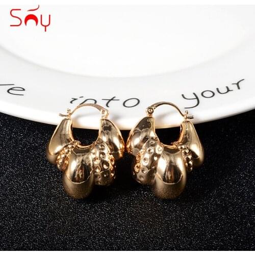 Sunny Jewelry Fashion Jewelry 2020 New Design Hoop Earrings For Women High Quality Classic Jewelry For Daily Wear Engagement