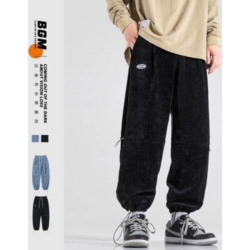 Wetailor Men's Corduroy Trousers
