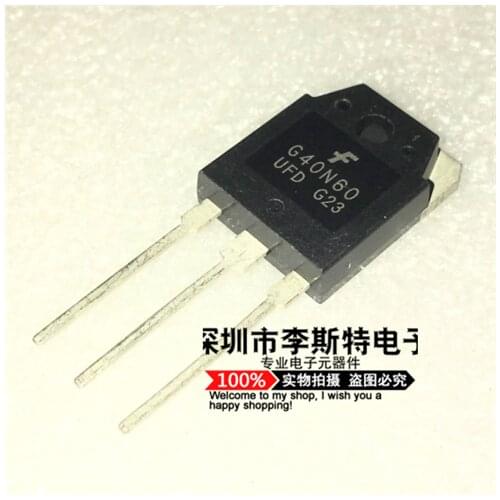 10pcs G40N60UFD SGH40N60UFD TO-3P 40A600V