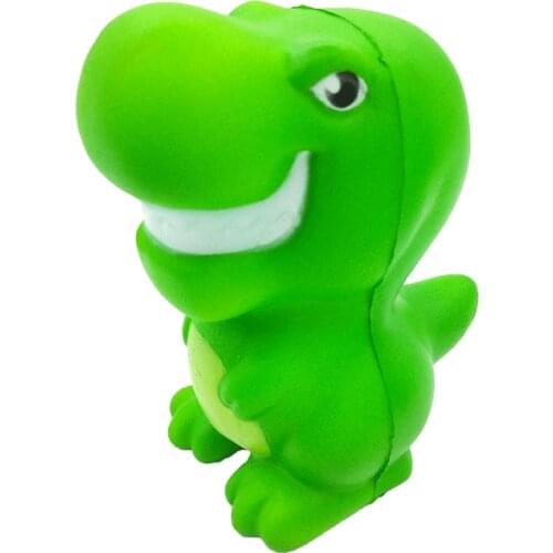 2019 New 13cm Green Dinosaur Squeeze toy Squishies Scented Slow Rising Squeeze Toys Stress Reliever Toys Toy Gift dropshipping