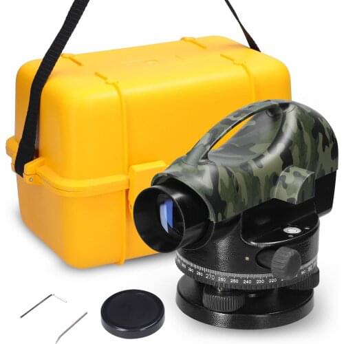 32X High Accuracy Automatic Level 40mm Objective Lens Optical Levelling Machine Self-levelling Diagnostic with 1°20' Field-angle